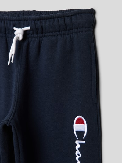 CHAMPION Sweatpants mit Label-Details Marine 2