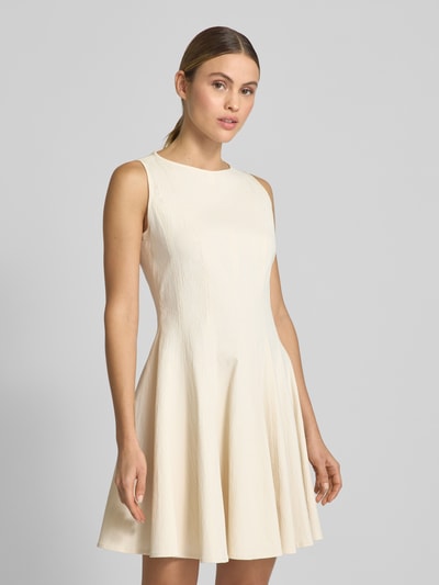 Jake*s Collection Mini-jurk met ritssluiting aan de achterkant Ecru - 4