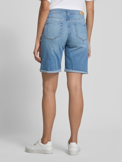 s.Oliver RED LABEL Regular fit korte jeans van katoenmix, model 'KAROLIN' Lichtblauw - 5