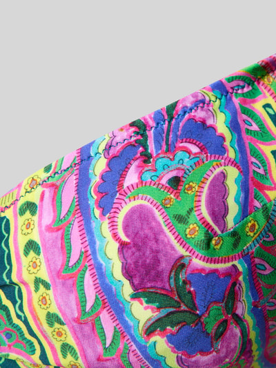Produktfoto, Bikini-Oberteil mit Allover-Paisley-Print Modell 'Lise' von Marie Jo aus Elastischer-Material-Mix, bunte Farben, strukturierte Oberfläche