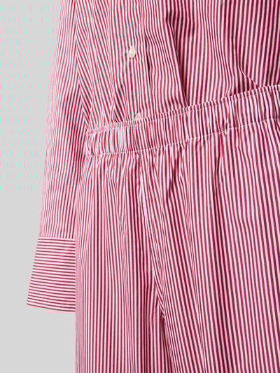 Polo Ralph Lauren Pyjama mit Reverskragen Rot 2