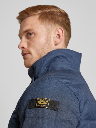 PME Legend Steppjacke mit Stehkragen Modell 'YETCARFE' Marine 3