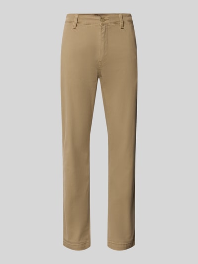 Levi's® Tapered Chino aus reiner Baumwolle Modell 'STANDARD TAPER CHINO II' Beige 1