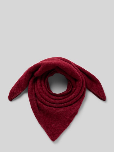 Kurt Beines Schal in dreieckiger Form Bordeaux 1