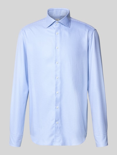 Stenstroms Regular Fit Business-Hemd mit Kentkragen Modell 'cuff' Bleu 2
