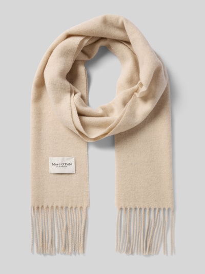 Marc O'Polo Sjaal van pure wol Offwhite - 1