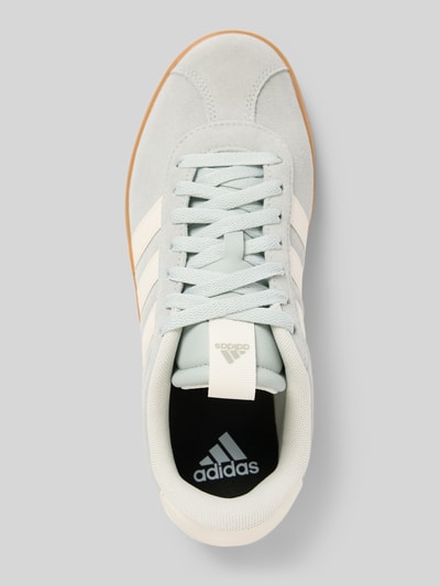 adidas Sportswear Sneaker aus Leder-Mix mit Logo-Patch Modell 'VL COURT 3.0' Hellgrau 3