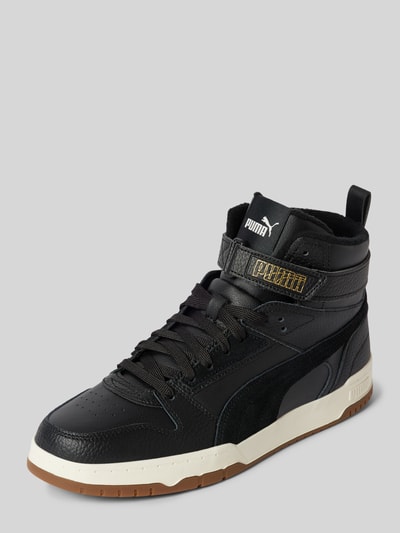 Puma Sneakers met labelprint, model 'Game' Zwart - 1