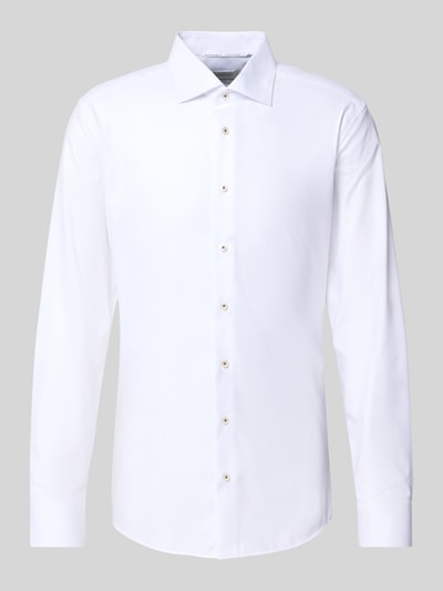 ETERNA Slim Fit Business-Hemd mit Kentkragen Weiss 2