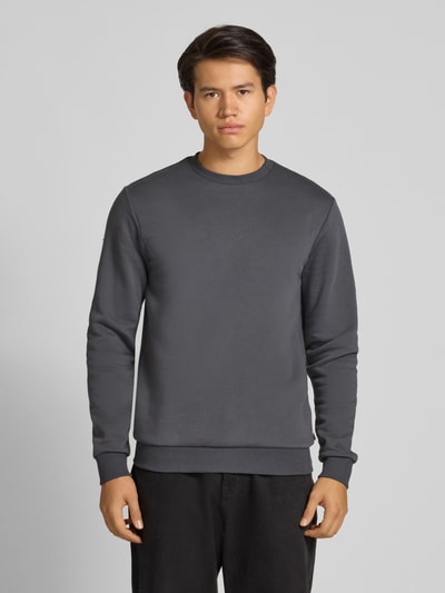 Only & Sons Regular Fit Sweatshirt aus Baumwoll-Mix Modell 'CERES' Dunkelgrau 4