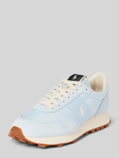 Polo Ralph Lauren Sneaker mit Logo-Stitching Modell 'Trail 125' Hellblau 1