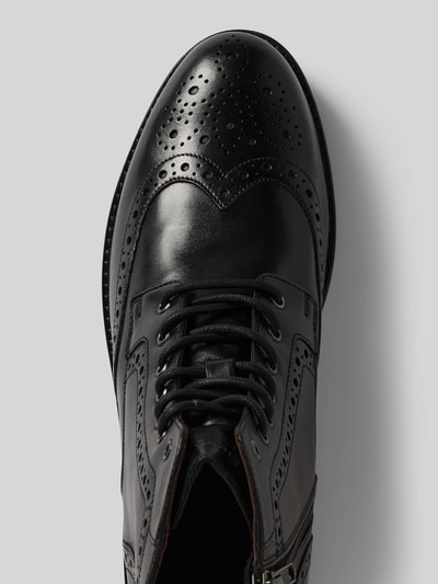 DIGEL Boots van leer met ritssluiting, model 'Spencer' Zwart - 3