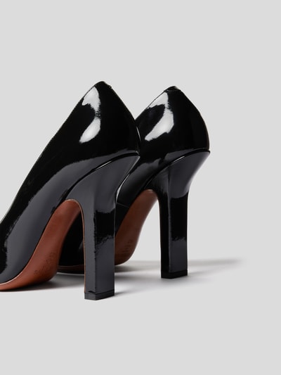VETEMENTS Pumps mit Label-Print  Schwarz 3