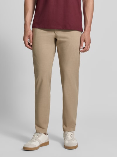 Brax Gerade Hose Mit Viskose-Anteil Modell 'Phil P' Beige 4