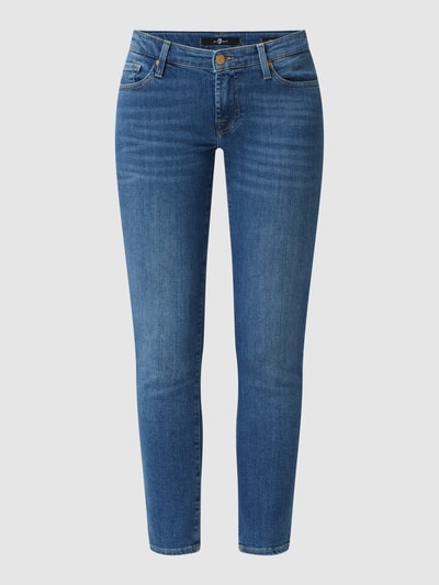 7 For All Mankind Slim fit jeans met stretch, model 'Pyper' Blauw - 2