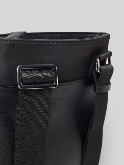 Antony Morato Kulturtasche mit Label-Detail Modell 'Messenger' Black 2