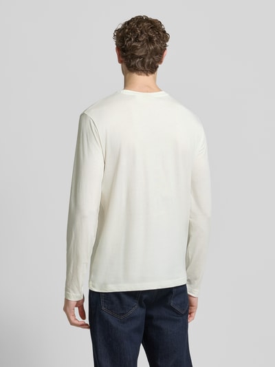 GANT Longsleeve mit Label-Stitching Offwhite 5
