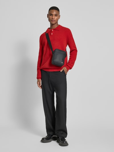 Tommy Hilfiger Schoudertas in leerlook Zwart - 1