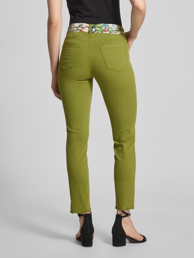 Marc Cain Jeans mit Stoffgürtel Gruen 5