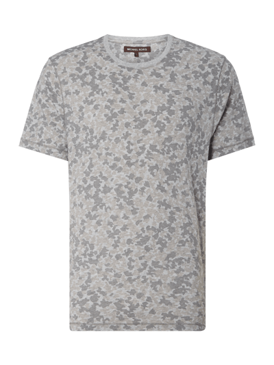 Michael Kors T-Shirt mit Camouflage-Muster Silber 1