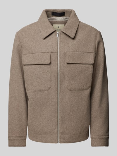 Jack & Jones Premium Jack met kentkraag, model 'BLURUSSEL' Beige - 2