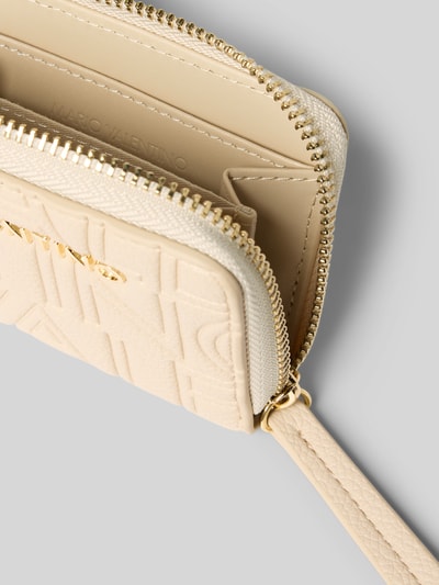 VALENTINO BAGS Portemonnee met logomotief, model 'PANSY' Ecru - 3