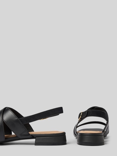 Tommy Hilfiger Leren sandalen met TH-monogram Zwart - 2