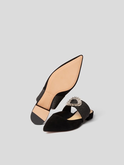 Alexandre Birman Mules mit Riemen Black 4