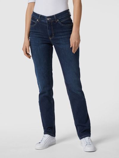 MAC Feminine Fit 5-Pocket-Jeans Modell MELANIE Dunkelblau 4