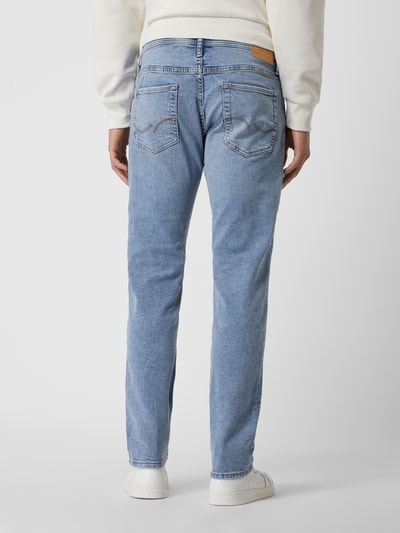 Jack & Jones Slim Fit Jeans mit Stretch-Anteil Modell 'Glenn' Jeansblau 5