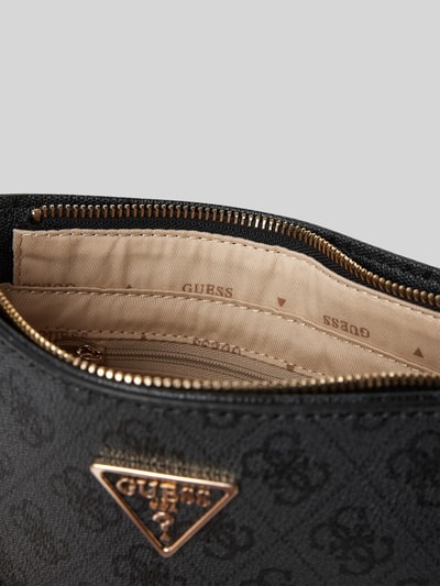 Guess Handtasche mit Label-Detail Modell 'NOELLE' Black 5