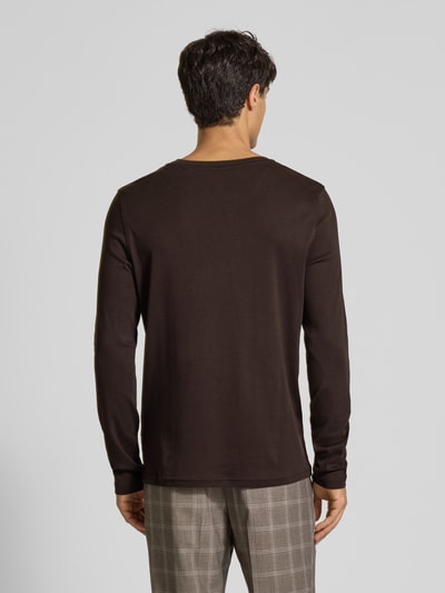 MCNEAL Longshirt mit Rundhalsausschnitt Schoko 5