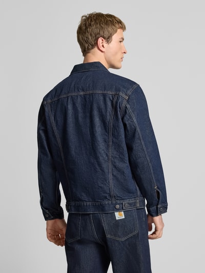 Levi's® Relaxed Fit Jeansjacke aus reiner Baumwolle Dunkelblau 5