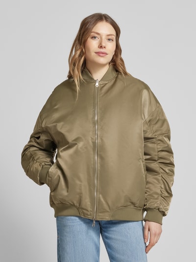 miss goodlife Bomberjacke mit Wendefunktion Oliv 4