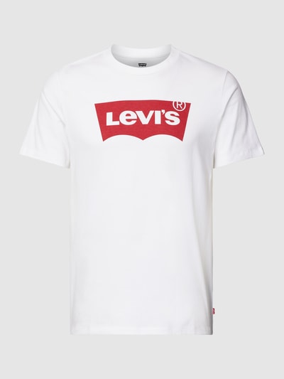 Levi's® T-shirt van katoen met logoprint  Wit - 2