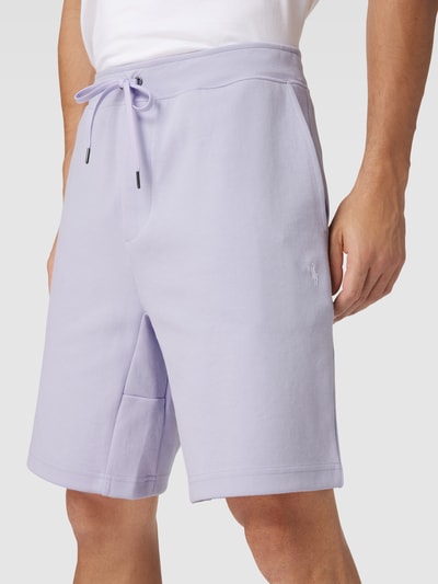 Polo Ralph Lauren Sweatshorts mit Tunnelzug Flieder 3