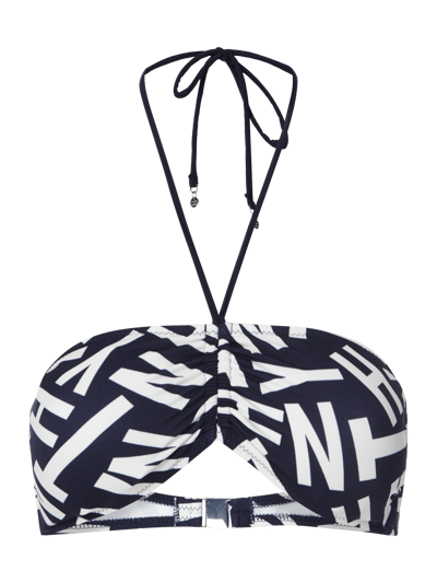 Tommy Hilfiger Bikini-Oberteil mit Logo-Muster Marine 2