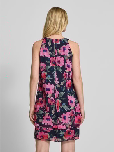 Christian Berg Cocktail Sukienka koktajlowa z wycięciem w kształcie łezki Ciemnoniebieski 5