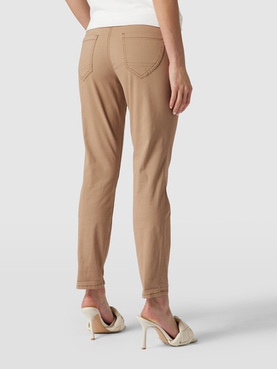 Tom Tailor Stoffhose mit Stretch-Anteil Cognac 5