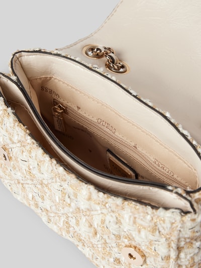 Guess Handtasche mit Label-Applikation Modell 'GIULLY' Sand 5