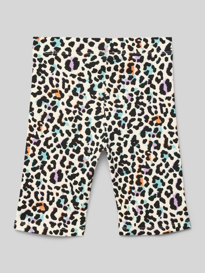 s.Oliver RED LABEL Slim Fit Radlerhose aus Baumwoll-Elasthan-Mix Ecru 3