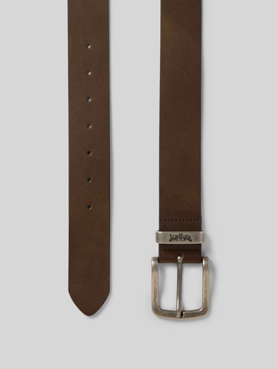 Levi's® Pasek ze sprzączką Ciemnobrązowy 3