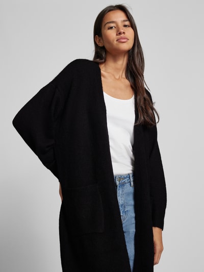 YAS Cardigan mit offener Vorderseite Modell 'BALIS' Black 3