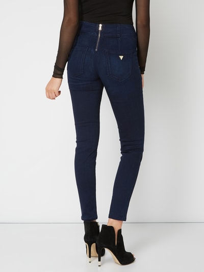 Guess High Waist Jeggings mit Zierknöpfen Jeansblau 5