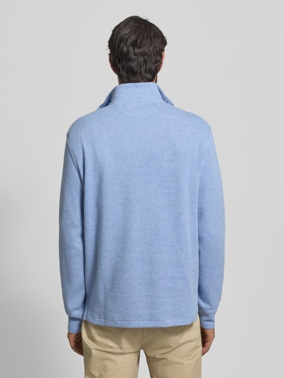 Polo Ralph Lauren Sweatshirt met opstaande kraag Lichtblauw gemêleerd - 5
