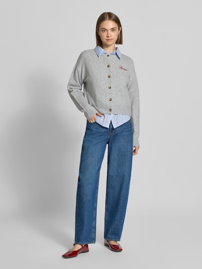 JJXX Barrel Fit Jeans im 5-Pocket-Design Modell 'FUJI' Jeansblau Melange 1