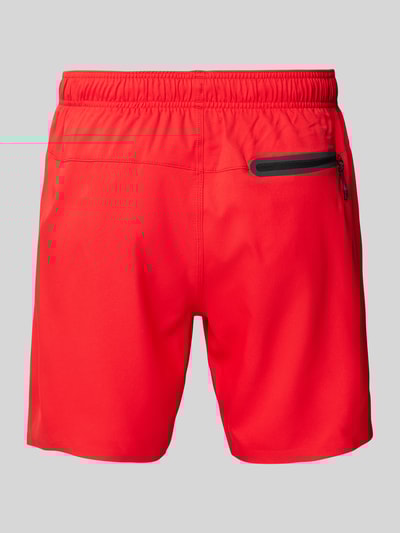 Puma Regular fit zwembroek met ritszak Rood - 3