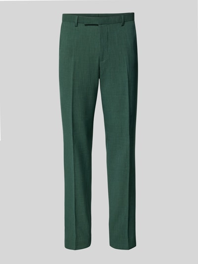 MCNEAL Slim fit pantalon met persplooien Groen - 2