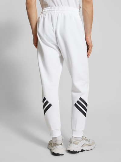 ADIDAS SPORTSWEAR Regular Fit Sweatpants mit Logo-Print Weiss 5