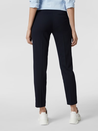 s.Oliver BLACK LABEL Stoffen broek met stretch  Marineblauw - 5